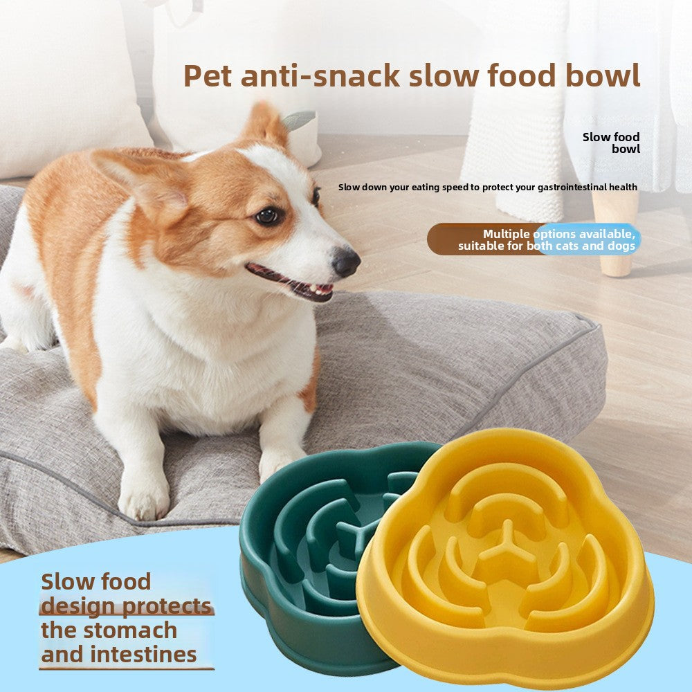 Dog Slow Food Bowl Anti-Choking Bowl